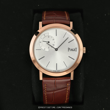 Pre-owned Piaget Altiplano Manual Wind 40mm g0a34113